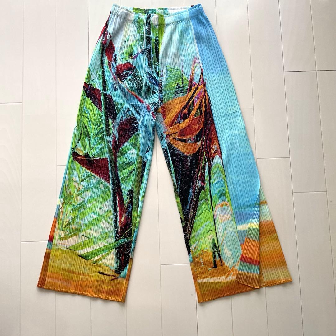 プリーツプリーズイッセイミヤケ　パンツ イッセイ・ミヤケ プリーツプリーズ/パンツ Aランク. : 質屋さのや