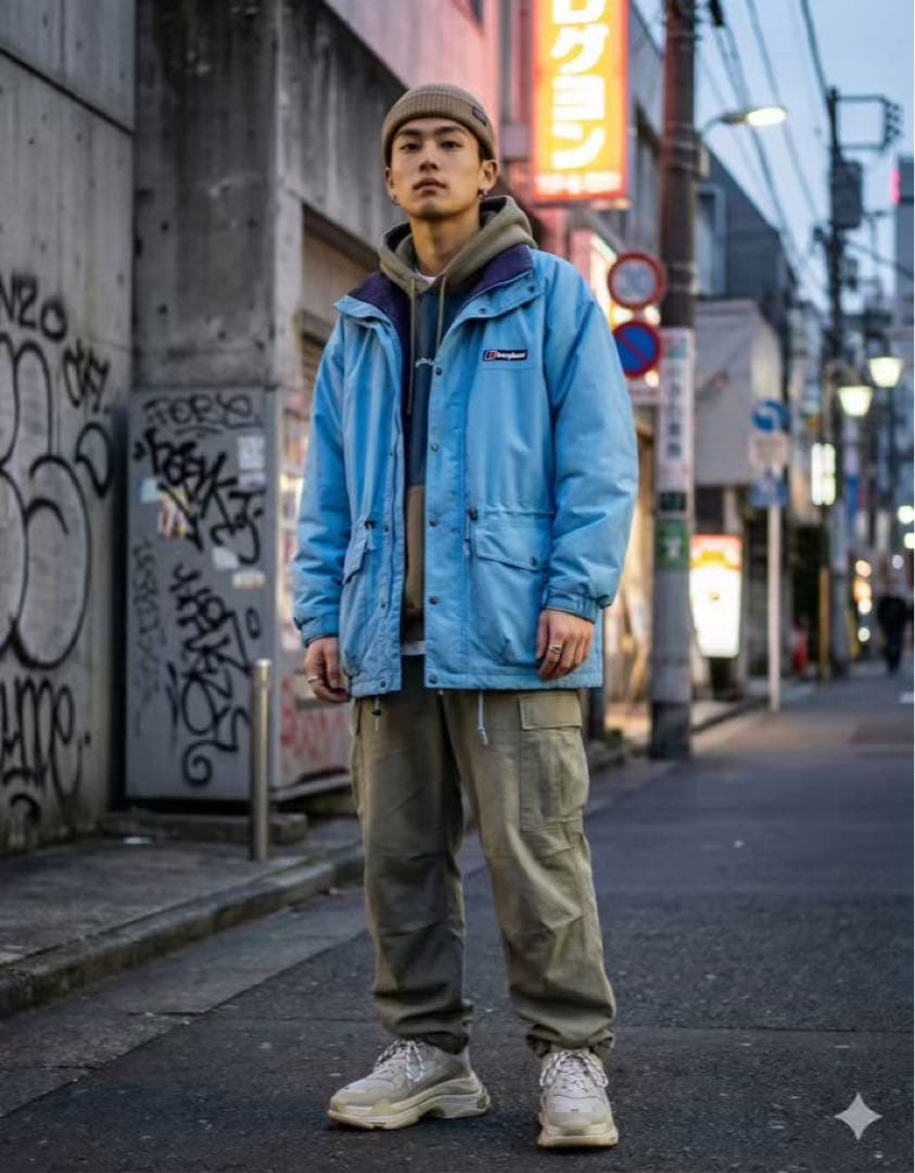 283 英国製 80s Berghaus マウンテン ライトブルー M - メルカリ