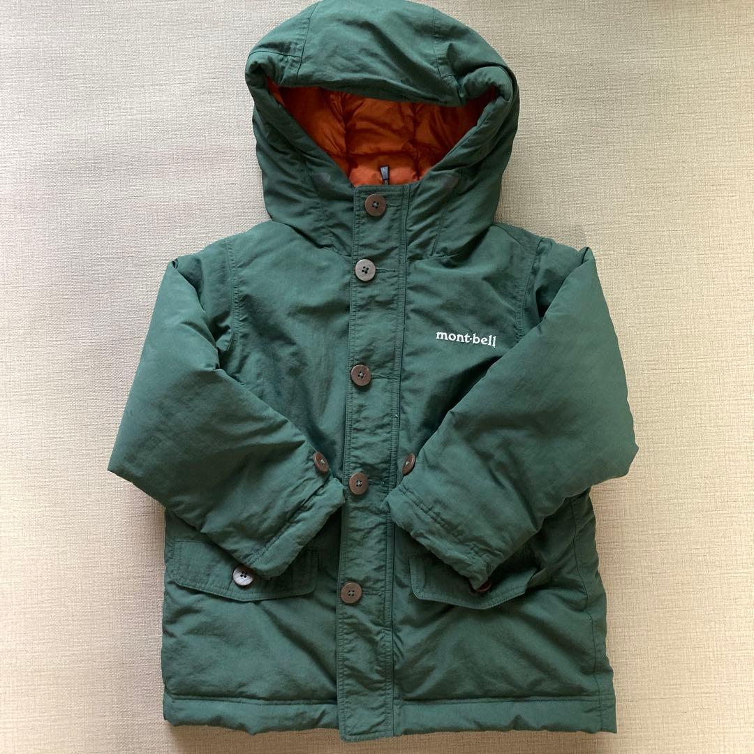 mont-bell ダウン ハスキーコート Kid's 110cm - メルカリ