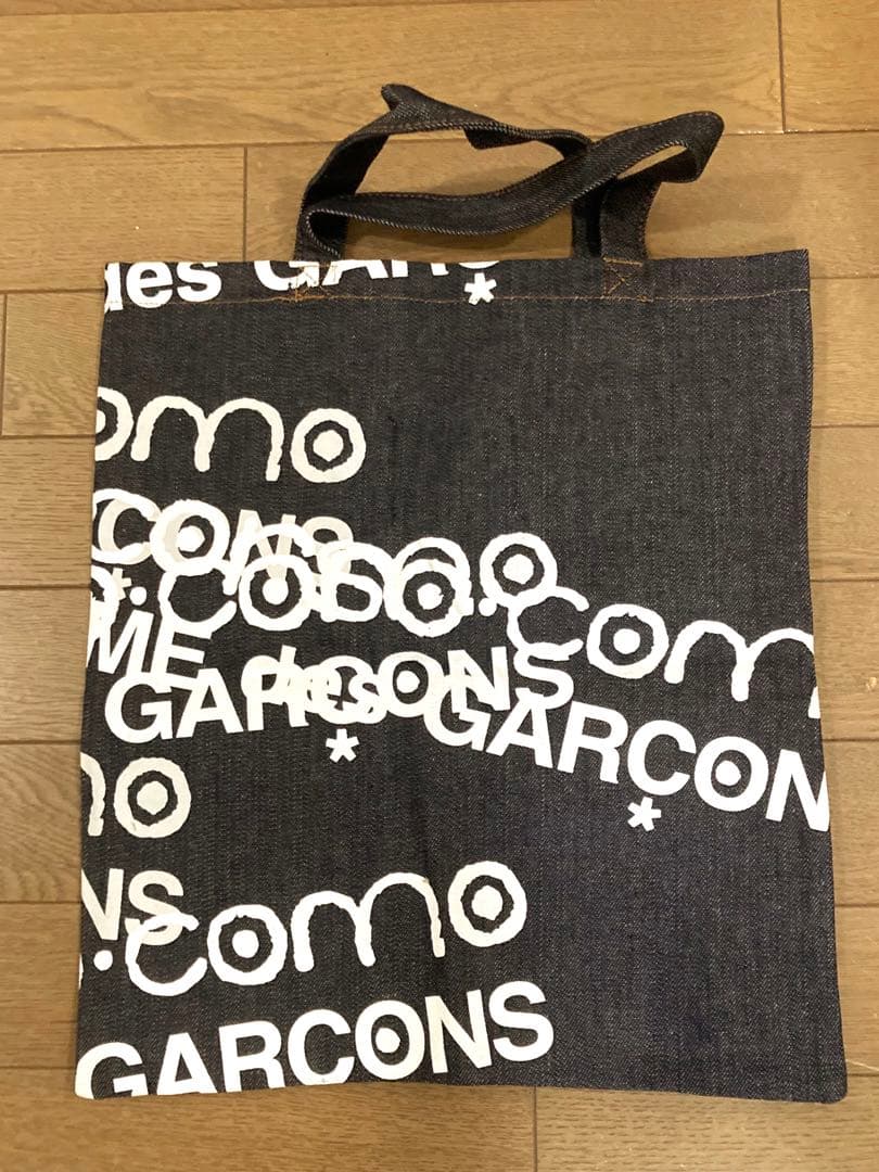 COMME des GARÇONS ロゴデニムエコバッグ