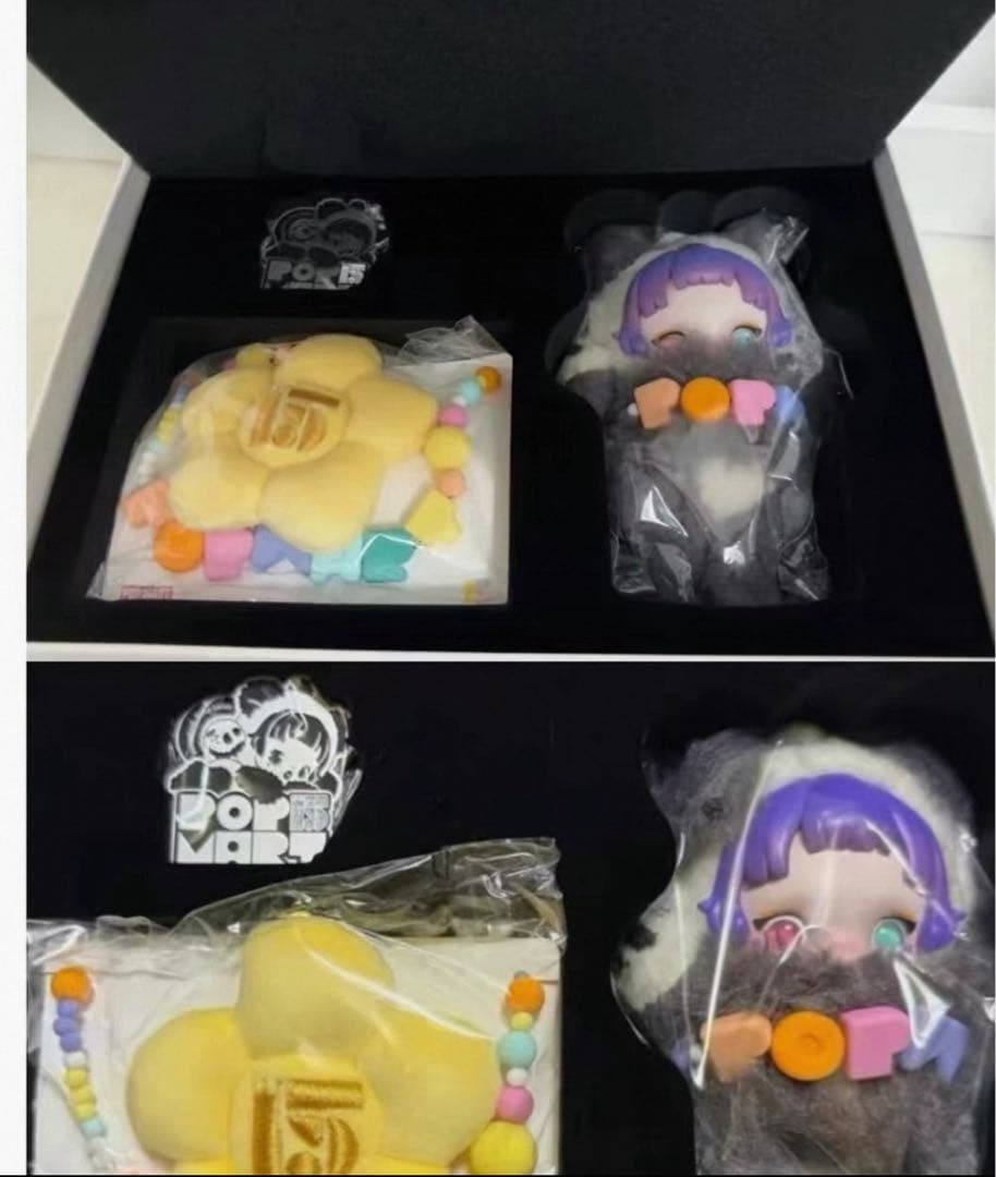 POPMART SKULLPANDA15周年スカルパンダぬいぐるみギフトボックス