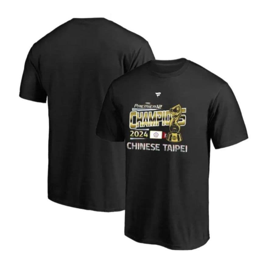 2024 プレミア12 優勝記念Tシャツ Mサイズ 台湾代表 台湾 - メルカリ