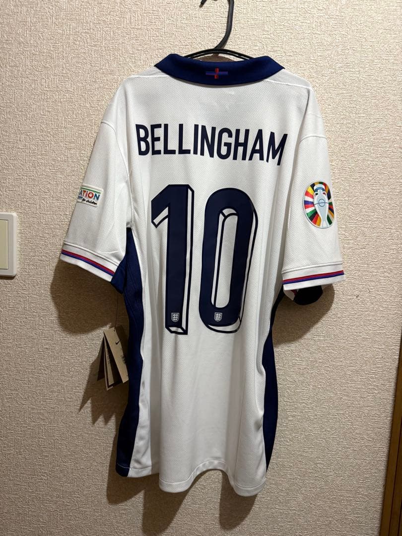 タグ付き 正規品 イングランド代表 ベリンガム ユニフォーム EURO NIKE イングランド代表 2022 ユニフォーム ホーム 半袖 レプリカ #10