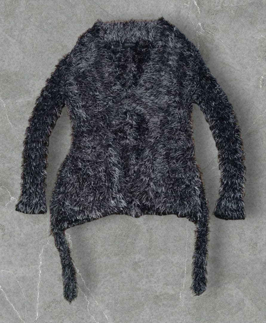 トルネードマート ワイルドMIXフェザーヤーンガウンカーディガン