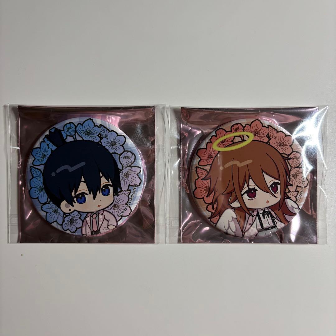 チェンソーマン プリンスホテル アキ 天使の悪魔 ミニキャラ缶バッジ