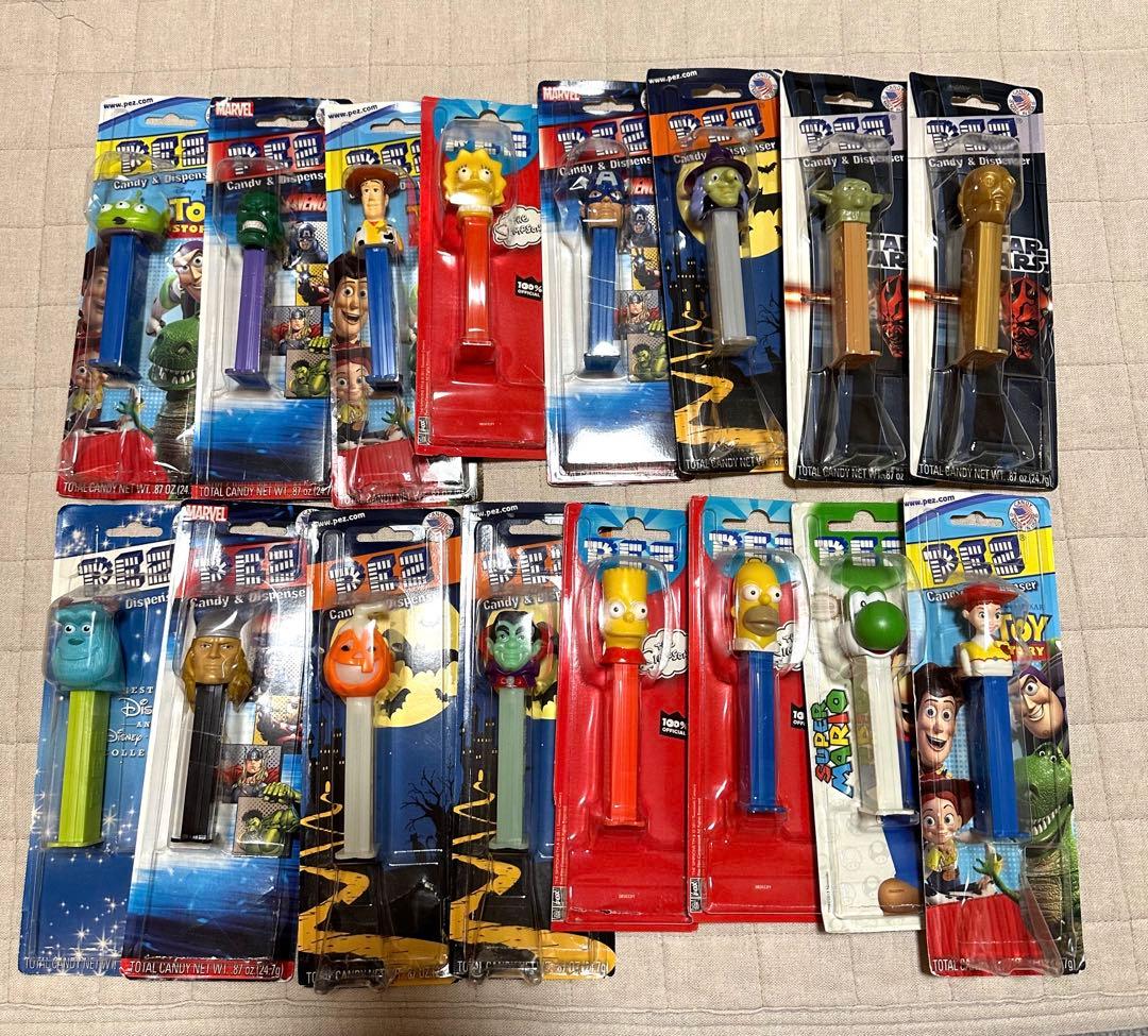 値下げしました】PEZ おまとめ16個セット - メルカリ
