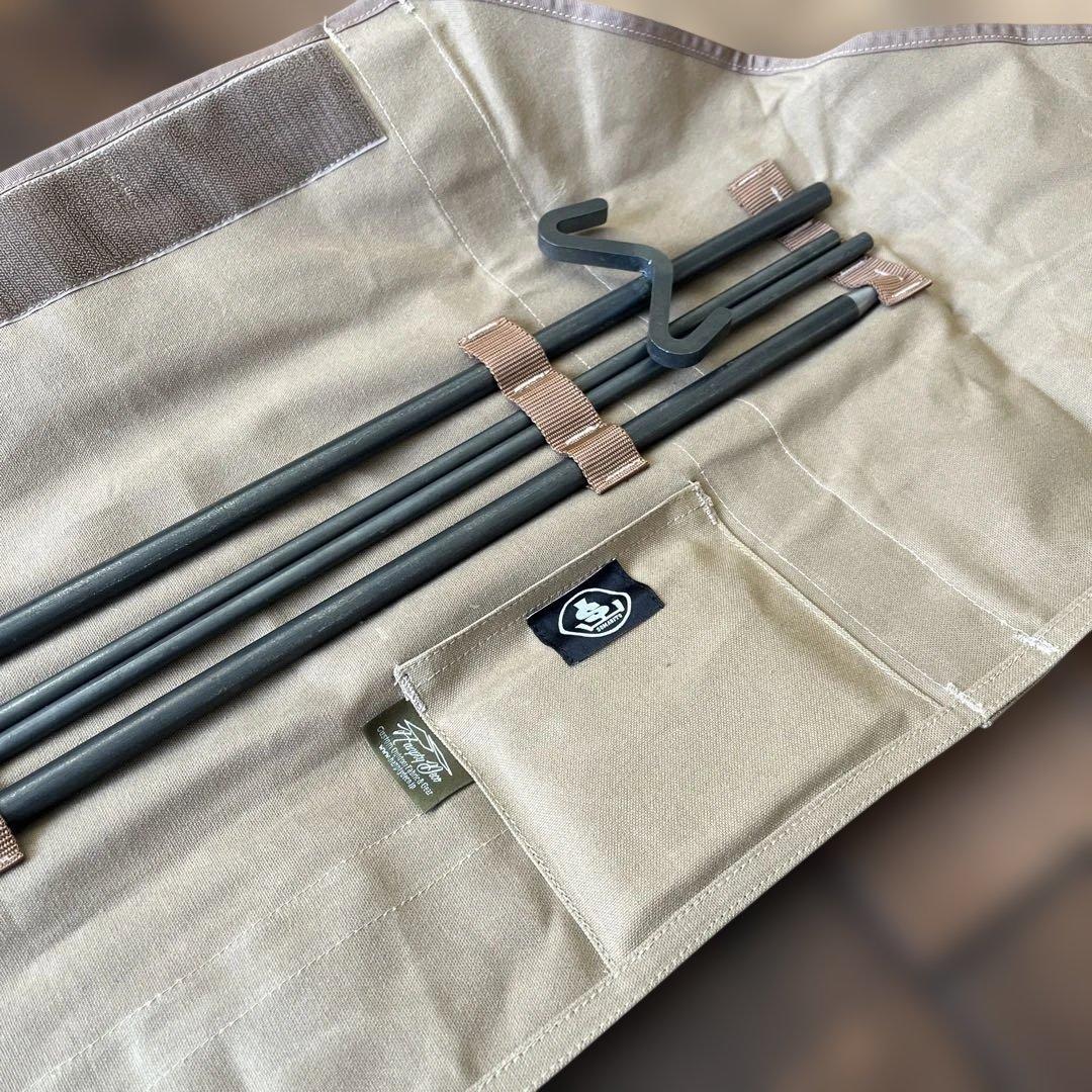 ソマビト SomAbito 焚き火パラレールハンガー ウインドブロック&ケース