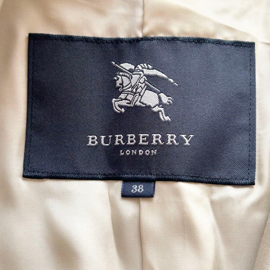 美品♡ バーバリー ロンドン トレンチコート メタルボタン プリーツ ホースロゴ