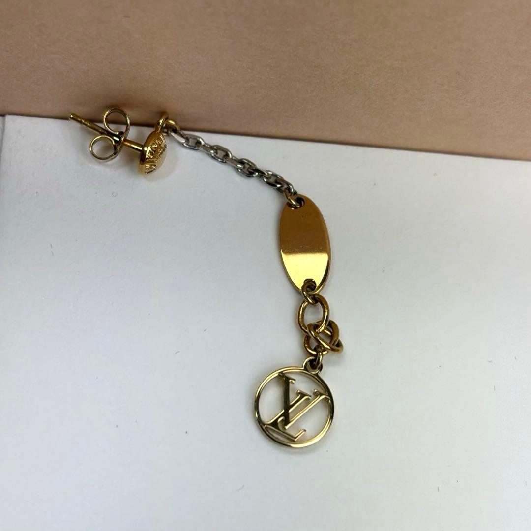 【片耳のみ】ルイヴィトン ロゴマニア ピアス ゴールド M68076 楽天市場】【ジュエリー】LOUIS VUITTON ルイ ヴィトン ロゴ マニア