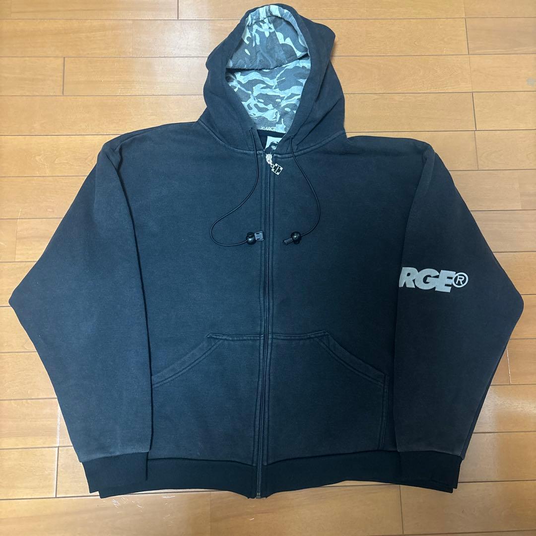 90s USA製 OLD X-LARGE 初期 フェード ジップパーカー - メルカリ