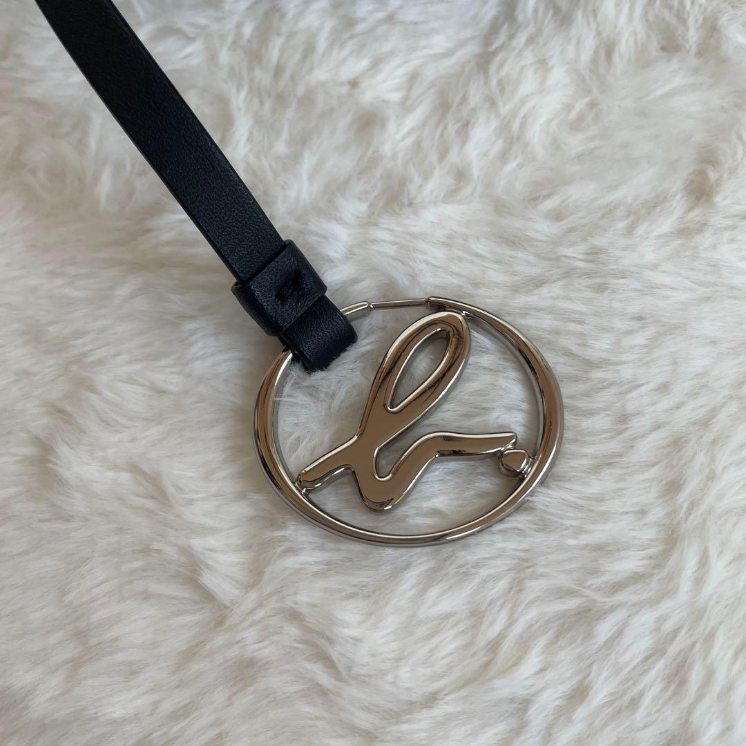 agnes b.＊アニエスベー＊バックパック＊リュック＊ブラック＊チャーム付き