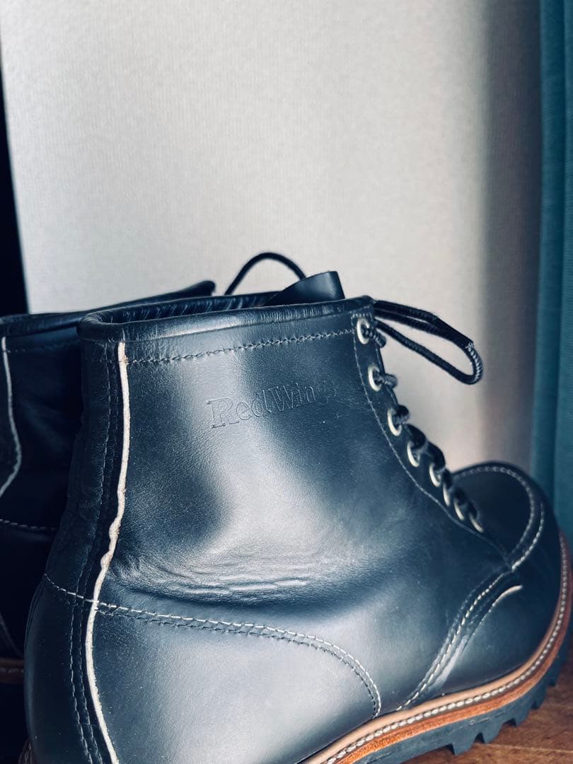 美品98年 アイリッシュセッター レッドウィング8136 10D 刺繍羽タグ