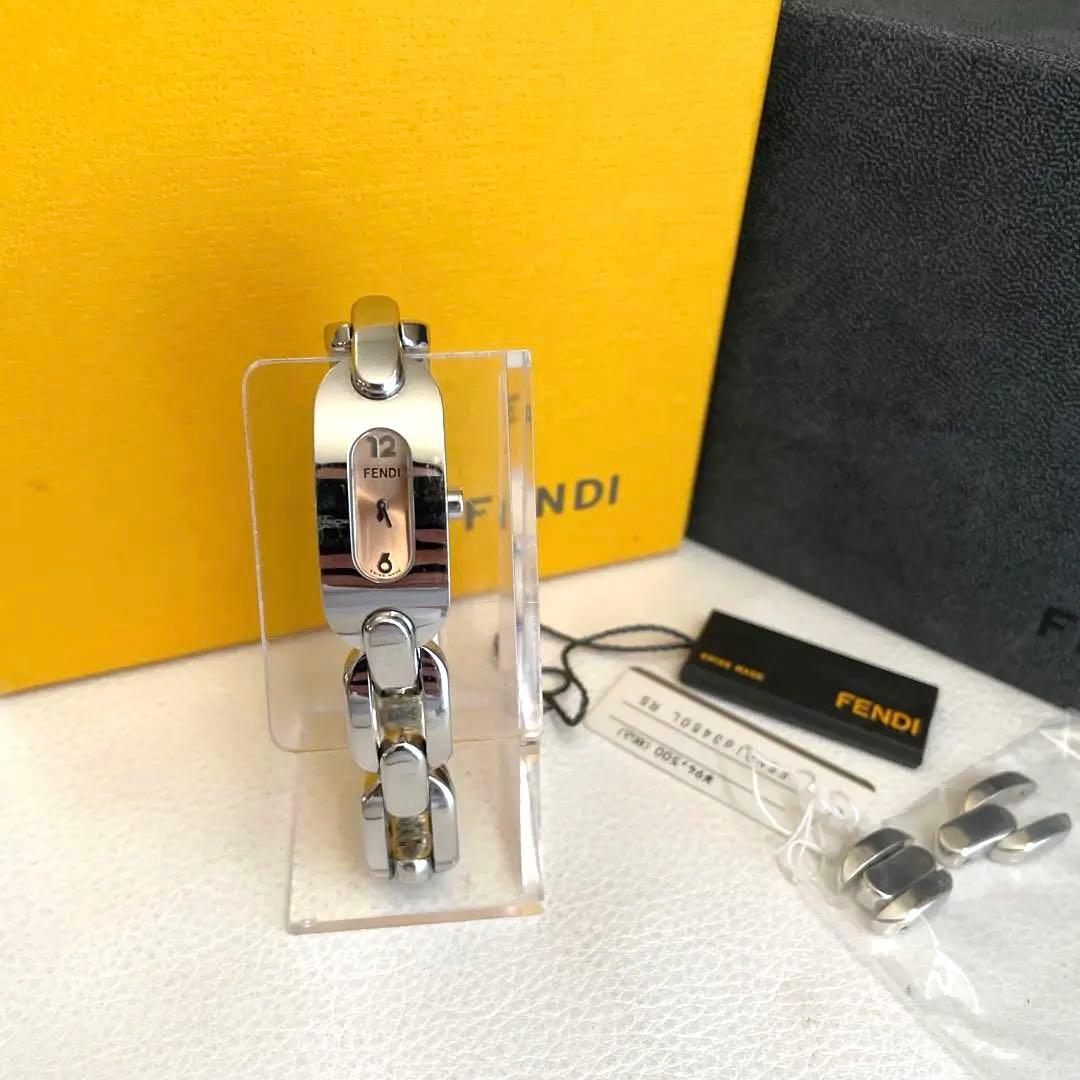 FENDI 腕時計　#4556b Fendi O'Lock Diamond Bracelet Watch, 28.3mm x 14.8mm | Nordstromrack