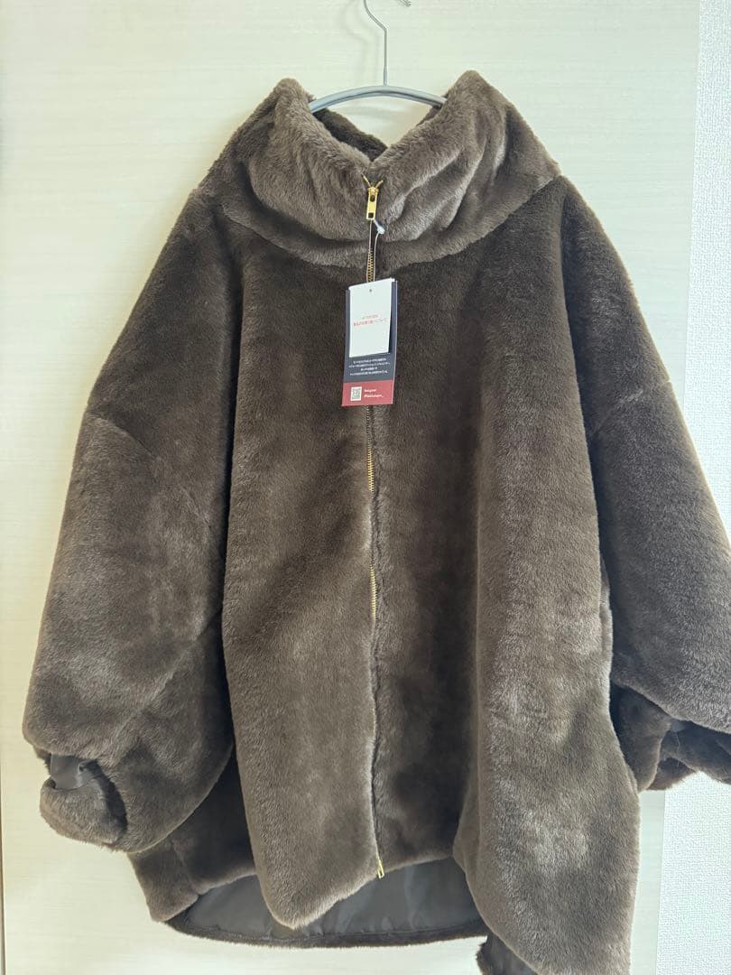 しまむら×hideka フェイクファーブルゾン ダブルzip Lサイズ - メルカリ
