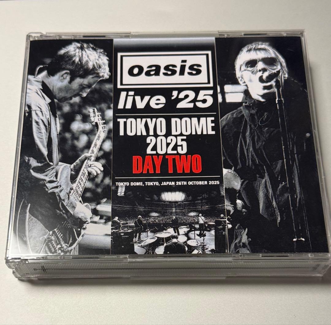 oasis 【東京ドーム2日目】TOKYO DOME (2CDR+DVDR) - メルカリ