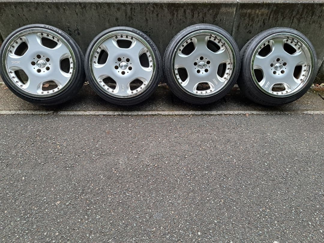 oz オペラ 19インチ 4本 ホイール セット パテントリップ - メルカリ