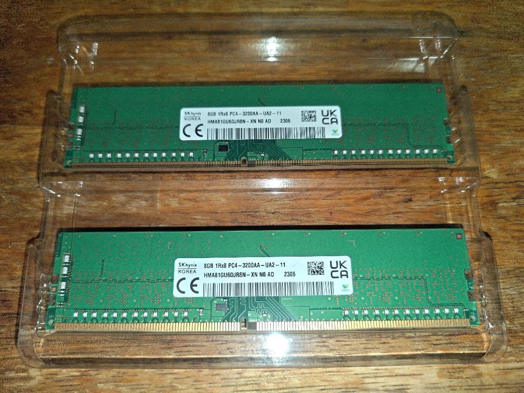 DDR4 16GB (8GB×2) HP純正 - メルカリ