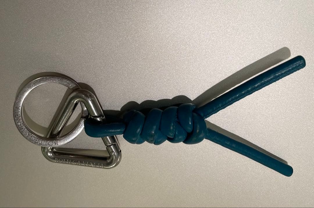 ボッテガ べネタ　BOTTEGA VENETA キーリング　使用感あり。 ボッテガ キーリング ボッテガヴェネタ メンズ レディース ブラック 黒