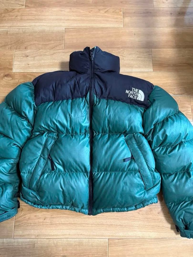 【THE NORTH FACE 】ヌプシ Mサイズ グリーン/ブラック 楽天市場】ノースフェイス ダウン ジャケット THE NORTH FACE NUPTSE