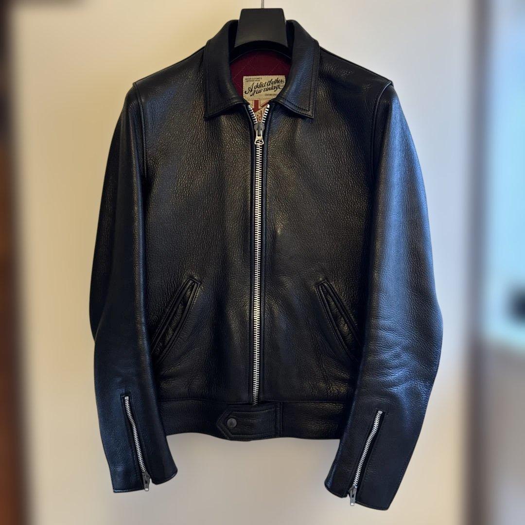 アディクトクローズ　Addict clothes AD-01 ディアスキン AD-01 DEERSKIN CENTER ZIP JACKET. YOU CAN ORDER IT AT OUR STORE