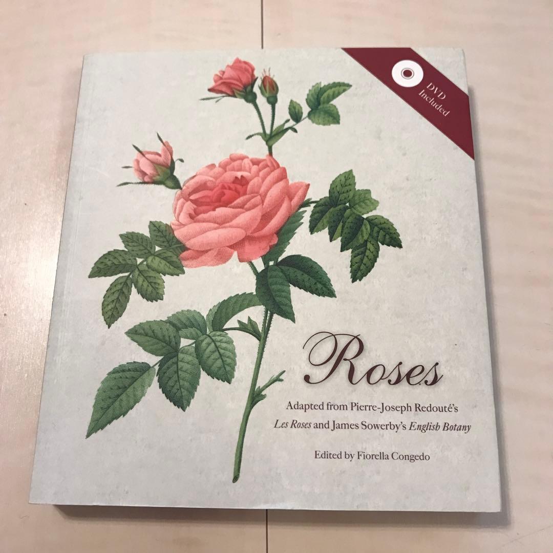 洋書 植物図鑑 バラ Roses ピエール＝ジョゼフ・ルドゥーテ - メルカリ