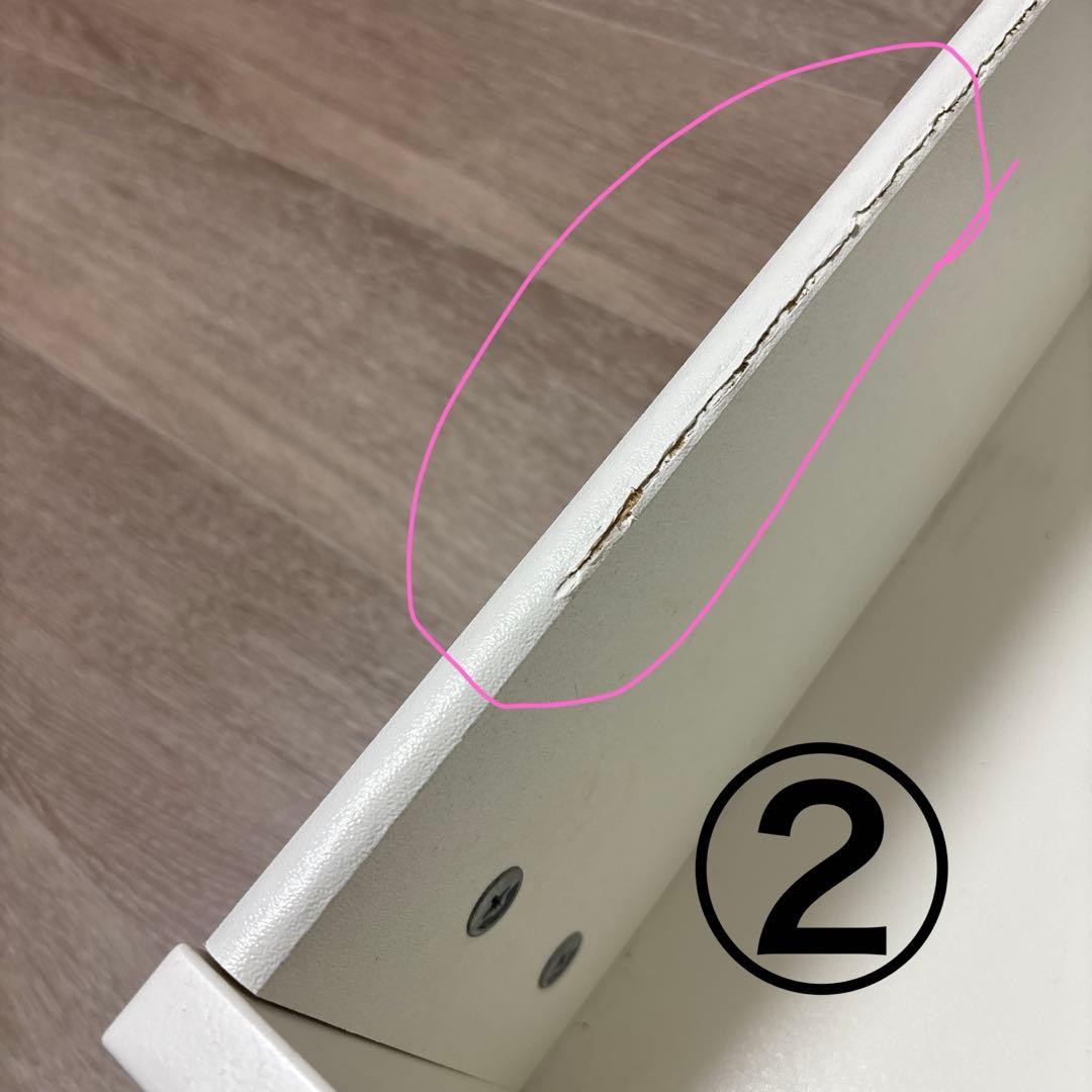 【美品】IKEAノールデン バーチ　ホワイト