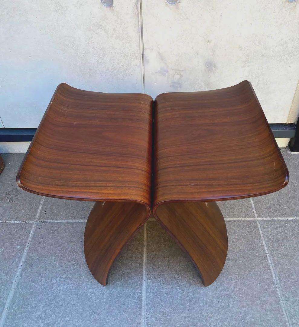 vintage】 天童木工 バタフライスツール tendo 旧タグ 柳宗理 - メルカリ