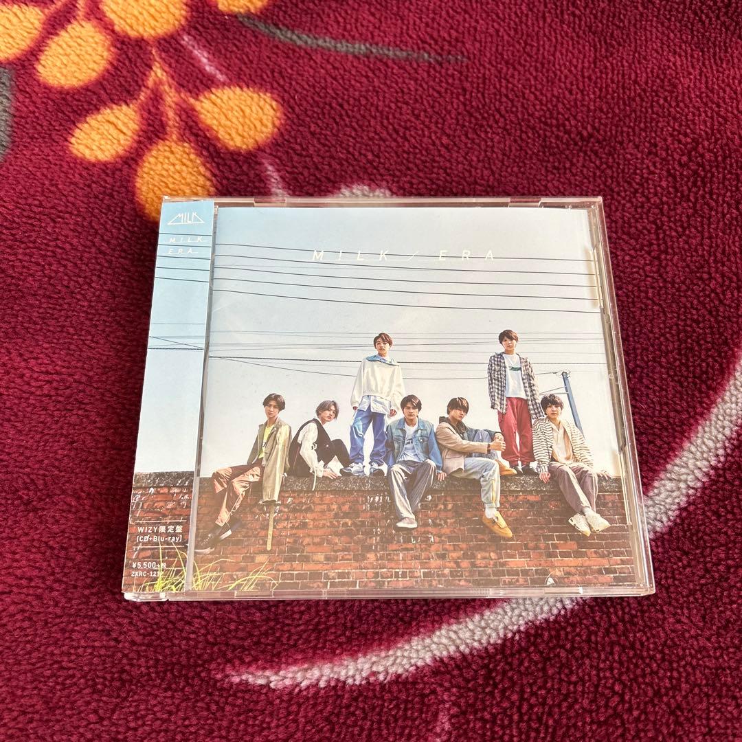 M!LK ERA WIZY限定盤　ミルク　CD Yahoo!オークション - M LK CD ERA(WIZY限定盤)(CD+Blu-ray Disc)