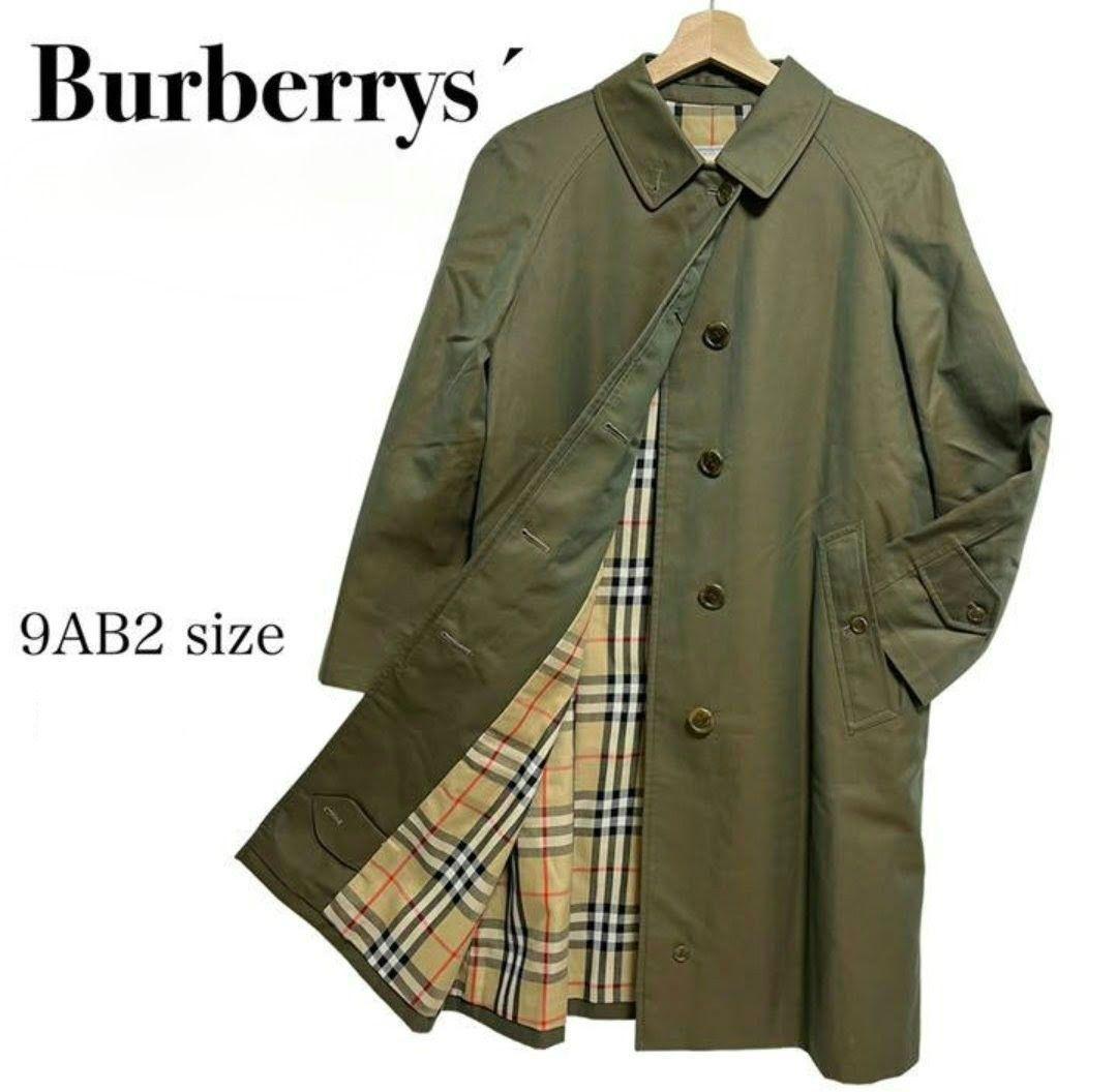 BURBERRY バーバリー ステンカラーコート 玉虫色 ミドル ロング 白タグ 中古・古着通販】Burberry's (バーバリーズ) 玉虫ステンカラーコート