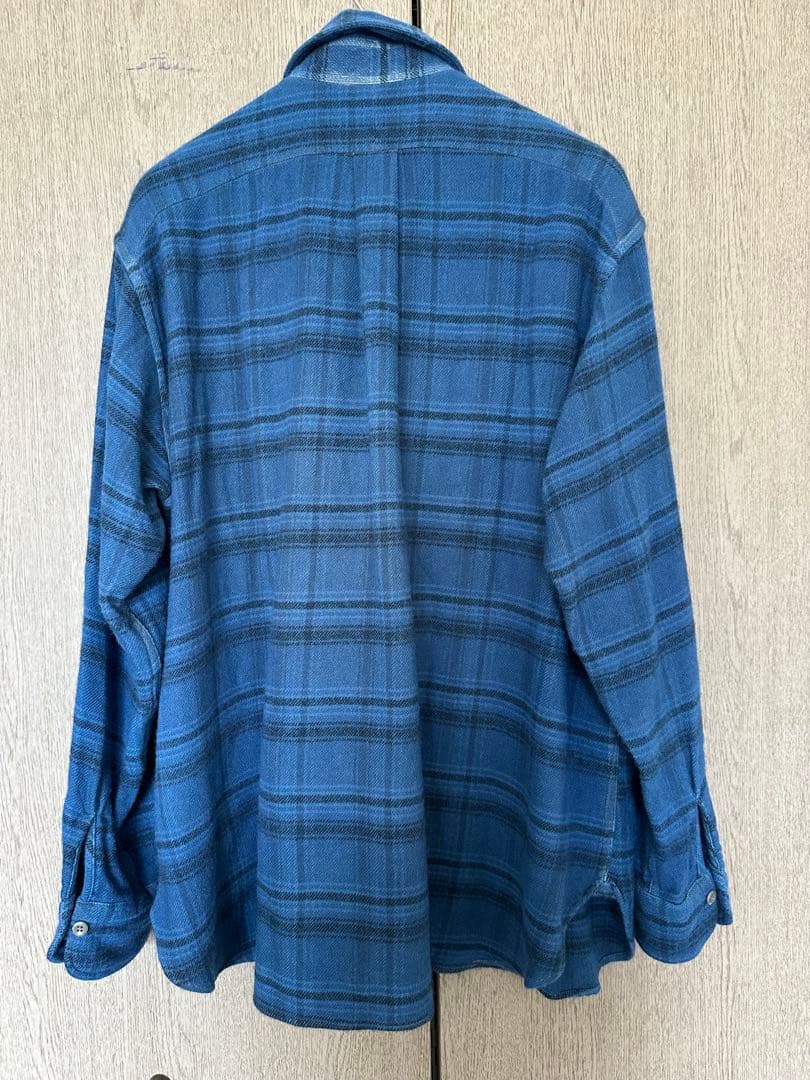 新品 MAATEE&SONS 別注 ハナコン カシミヤネルシャツ - メルカリ