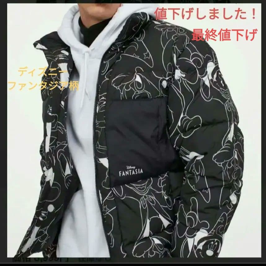 レアH&M×ディズニーコラボファンタジア ミッキー ダウンジャケット M