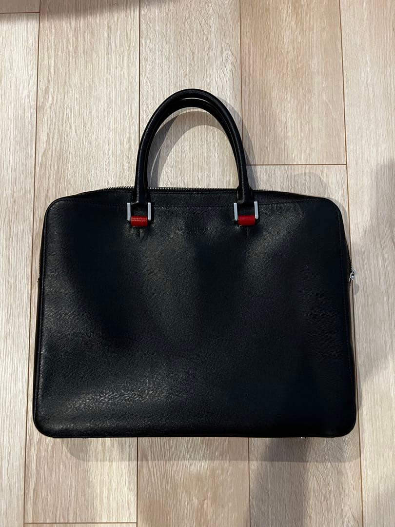 美品／A4可／本革／フランス老舗」LeTanneur ル・タナーブリーフケース