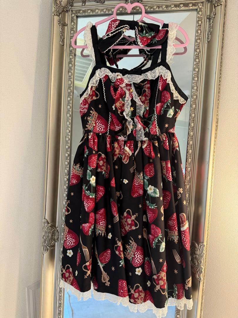 Angelic Pretty Royal CROWN Berry セット - メルカリ