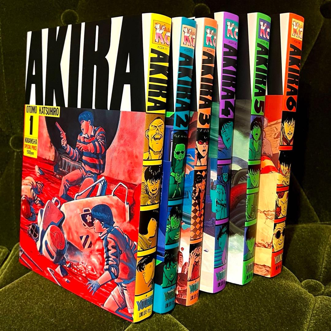 美品】AKIRA 全巻セット コミック 漫画 アキラ - メルカリ