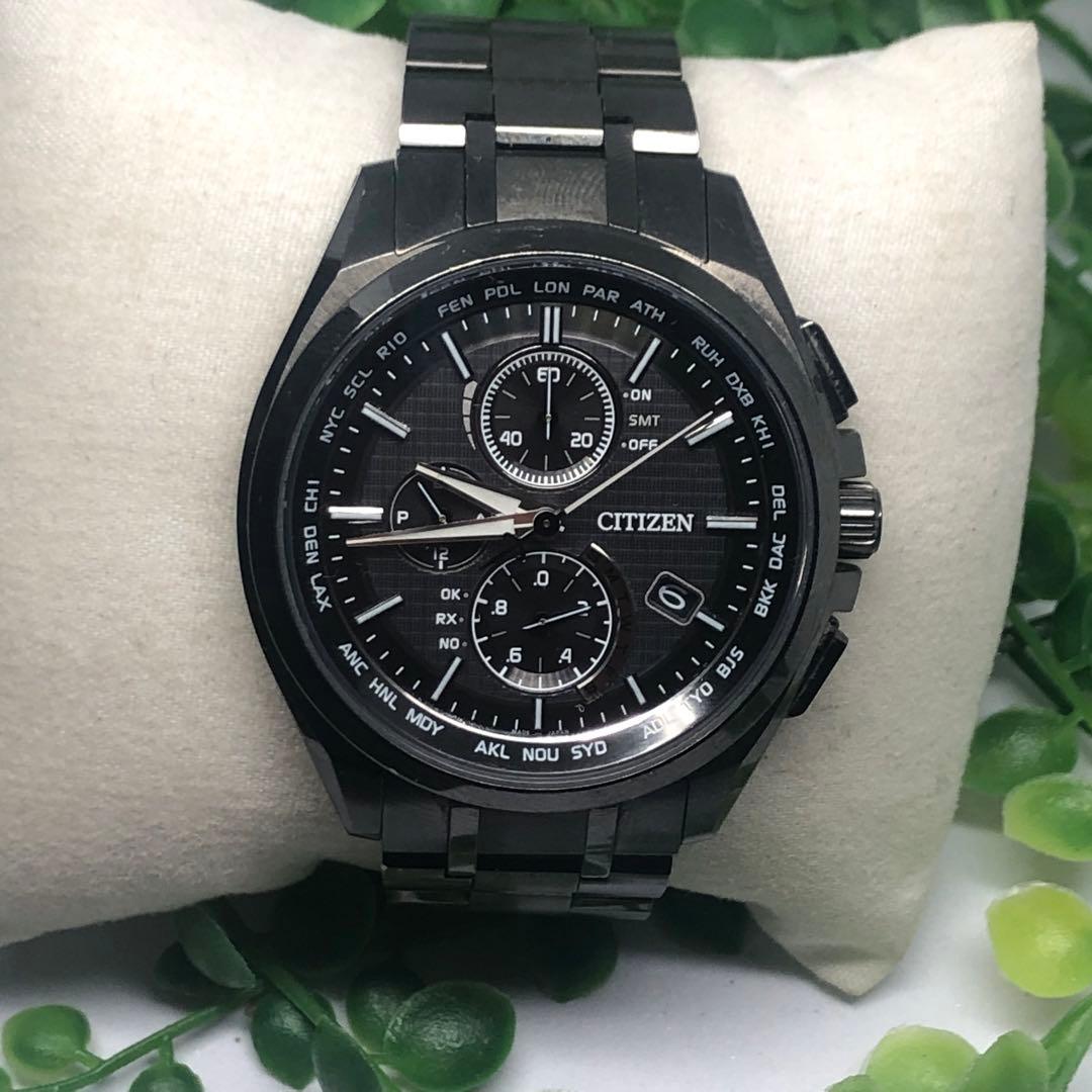 CITIZEN エコドライブ H804-T019731 ブラックチタン - メルカリ