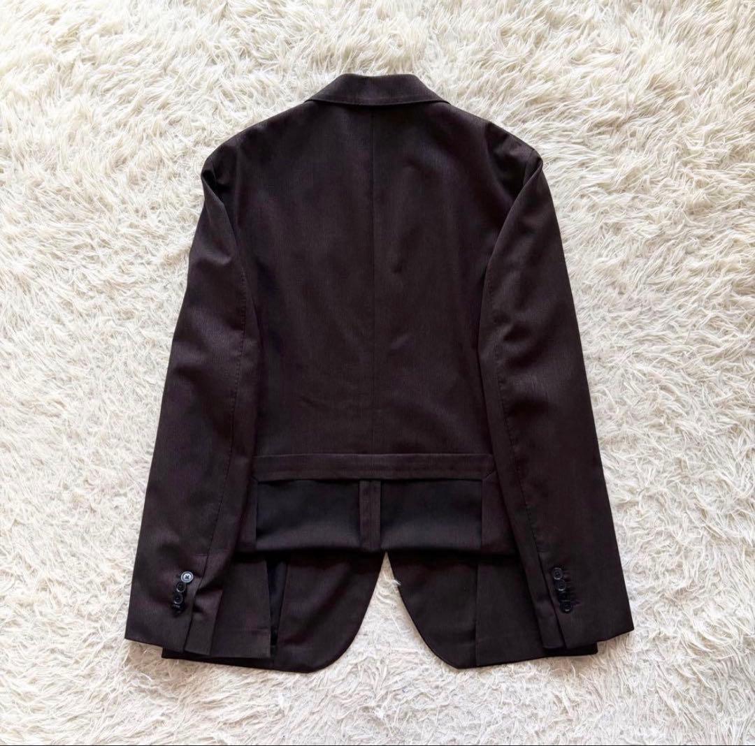 LARDINI easy wearブラウンセットアップスーツ50 - メルカリ