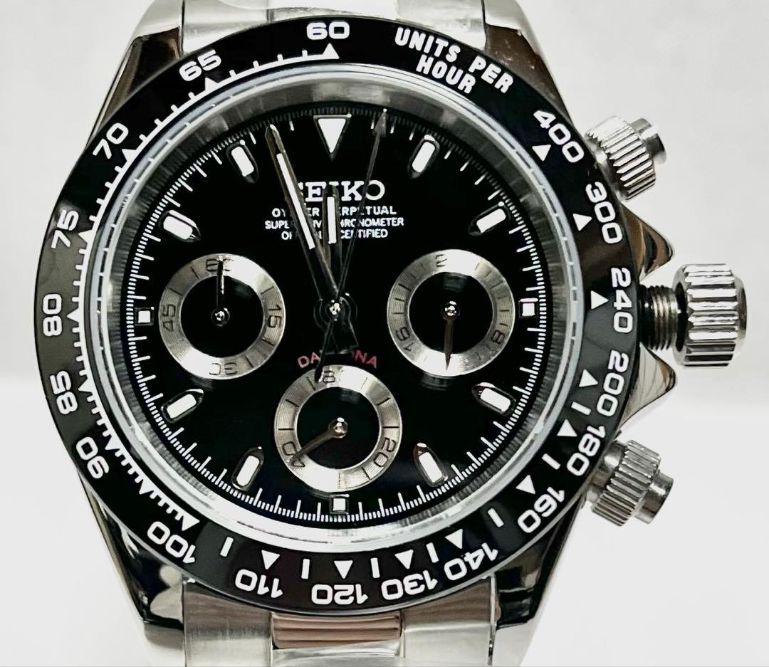 腕時計 カスタム vk63 mod