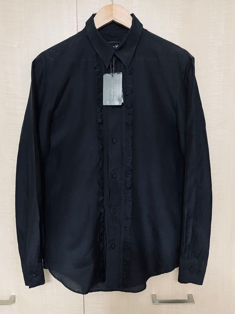 最終価格】ナンバーナイン 07AW LOVE期 シルク フリルシャツ - メルカリ