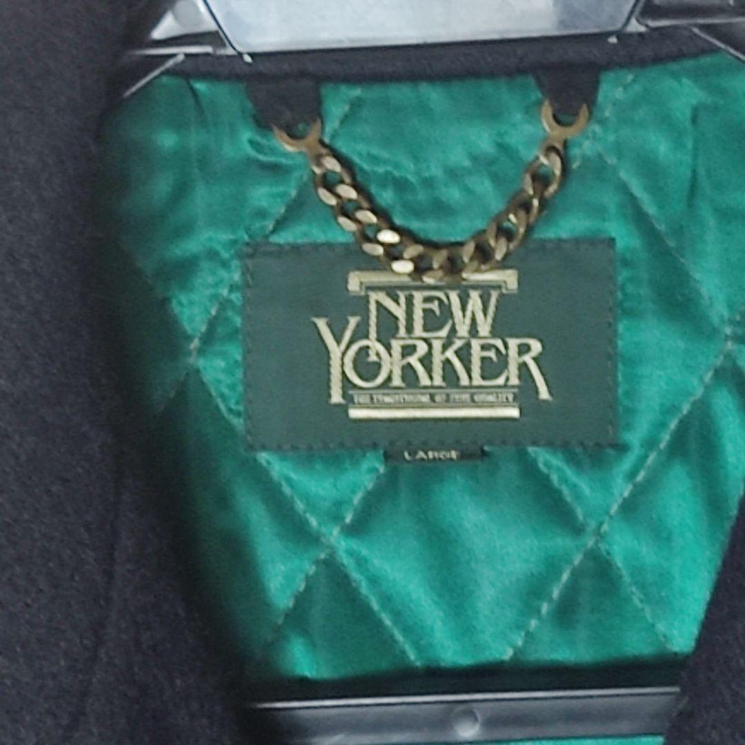 美品】NEW YORKER メンズPコート Lサイズ ネイビー色(used品) - メルカリ