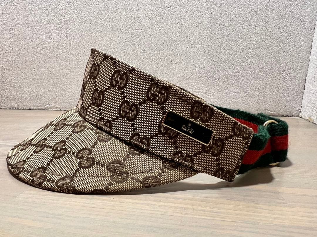 Gucci グッチ GGパターンサンバイザー　サイズS 男女兼用 楽天市場】gucci サンバイザーの通販