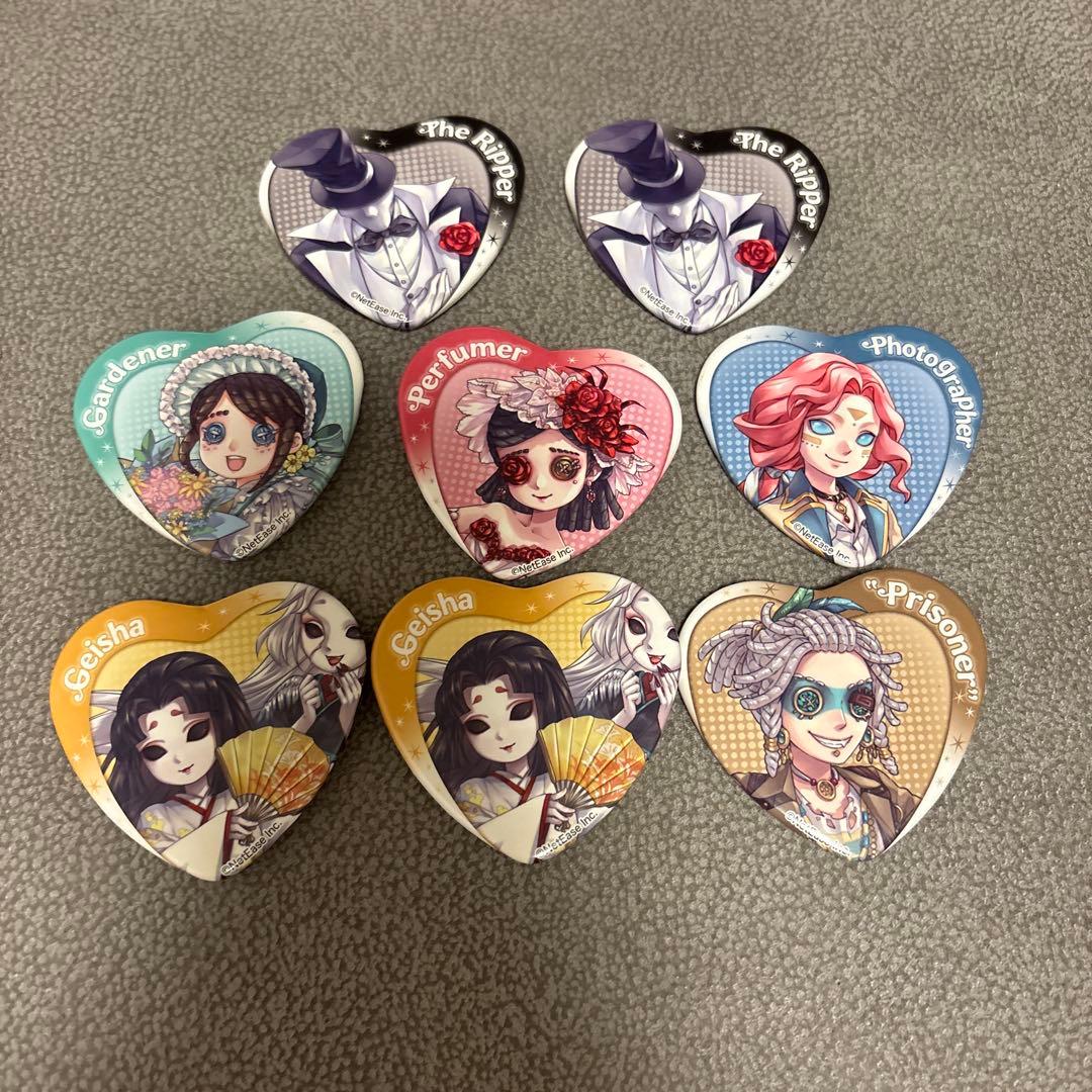 第五人格 スイパラ ハート缶バッジ まとめ - メルカリ