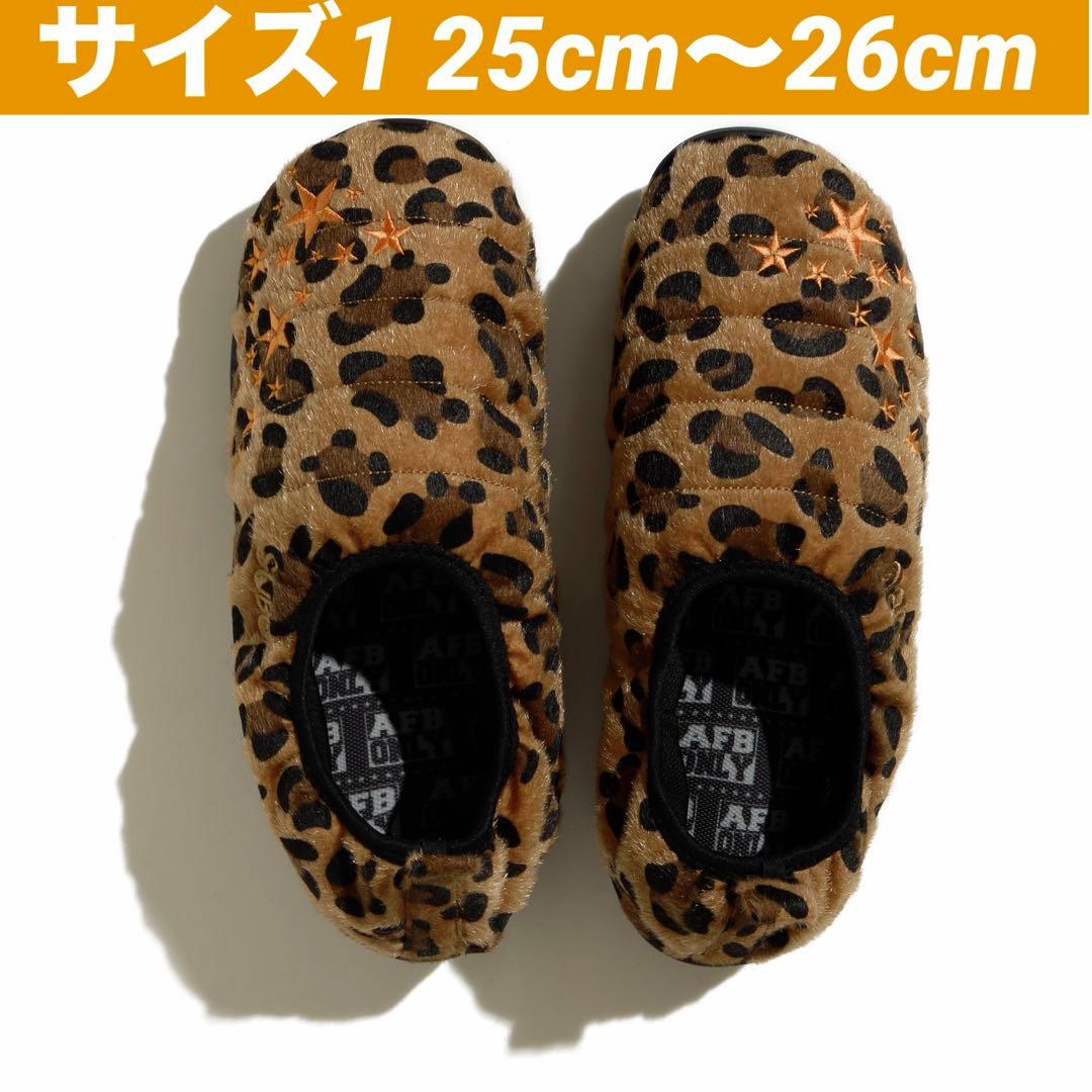 サイズ1 AFB x SUBU Leopard STAR Mule 