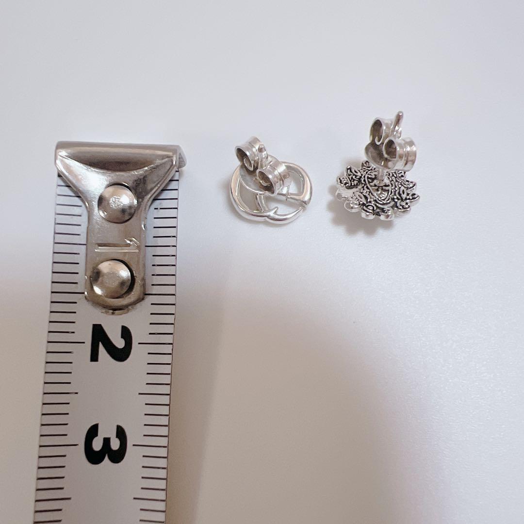 《Hanx》GUCCI ピアス フラワー マーモント マザーオブパール 花