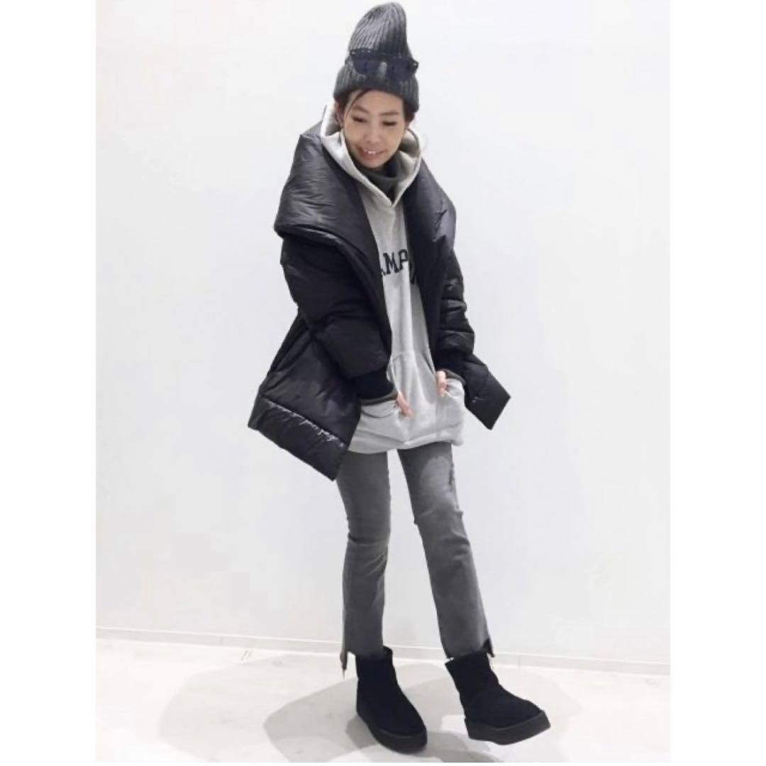 L'Appartement Bacon BIG BLANKET ブラック