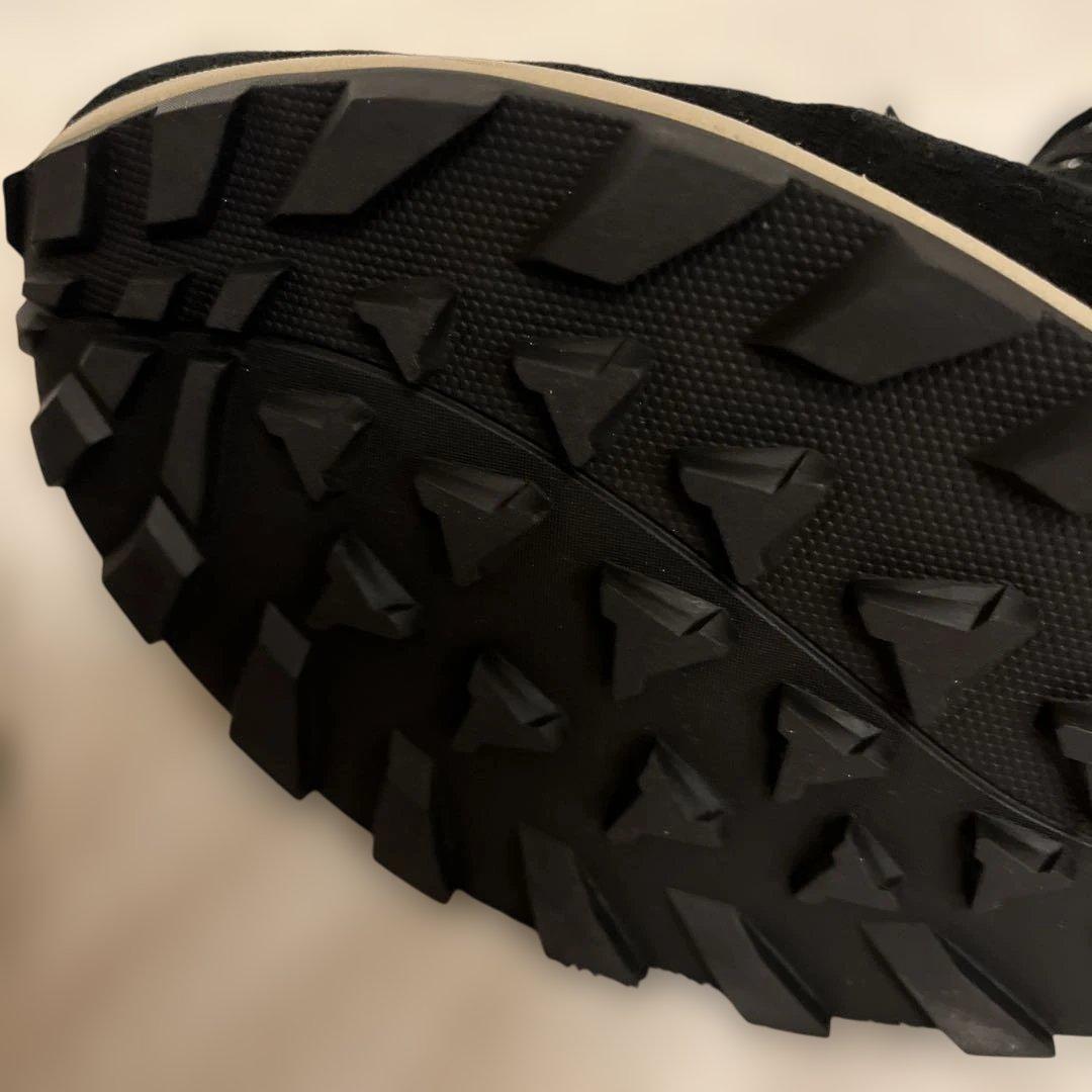 美品未使用級　Clarks クラークス ワラビーエデン 26.5cm 黒スエード