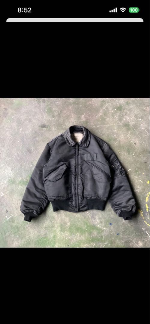 80s ISRATEX イスラテックス CWU-45P フライトジャケット - メルカリ