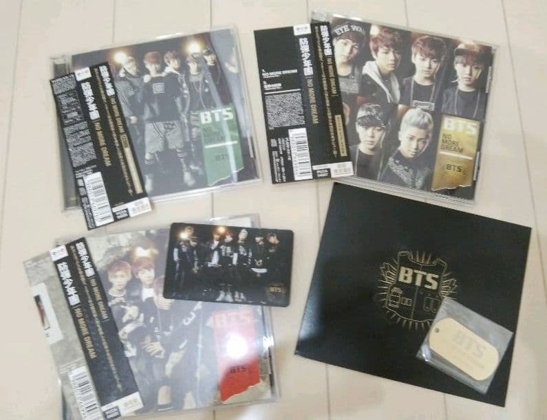 BTS ショップ NO MORE DREAM 3形態セット トレカ付