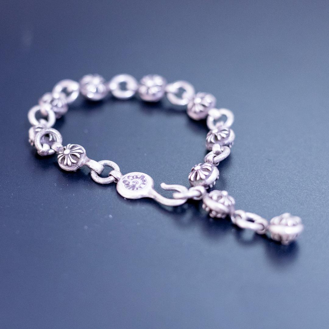 【最終値下】CHROME HEARTS クロムハーツ クロスボールブレス（本物）