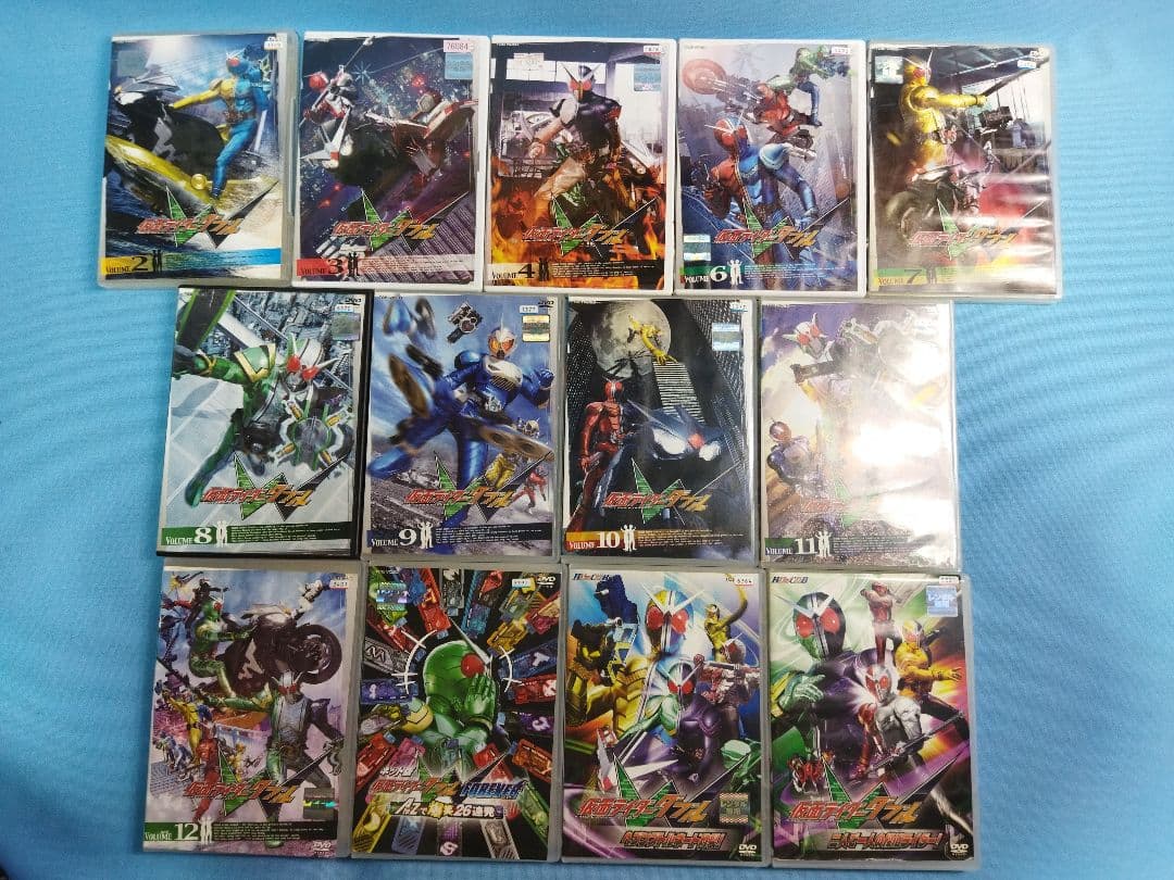 仮面ライダーレンタルアップDVD80点まとめ大量セット ダブル クウガ