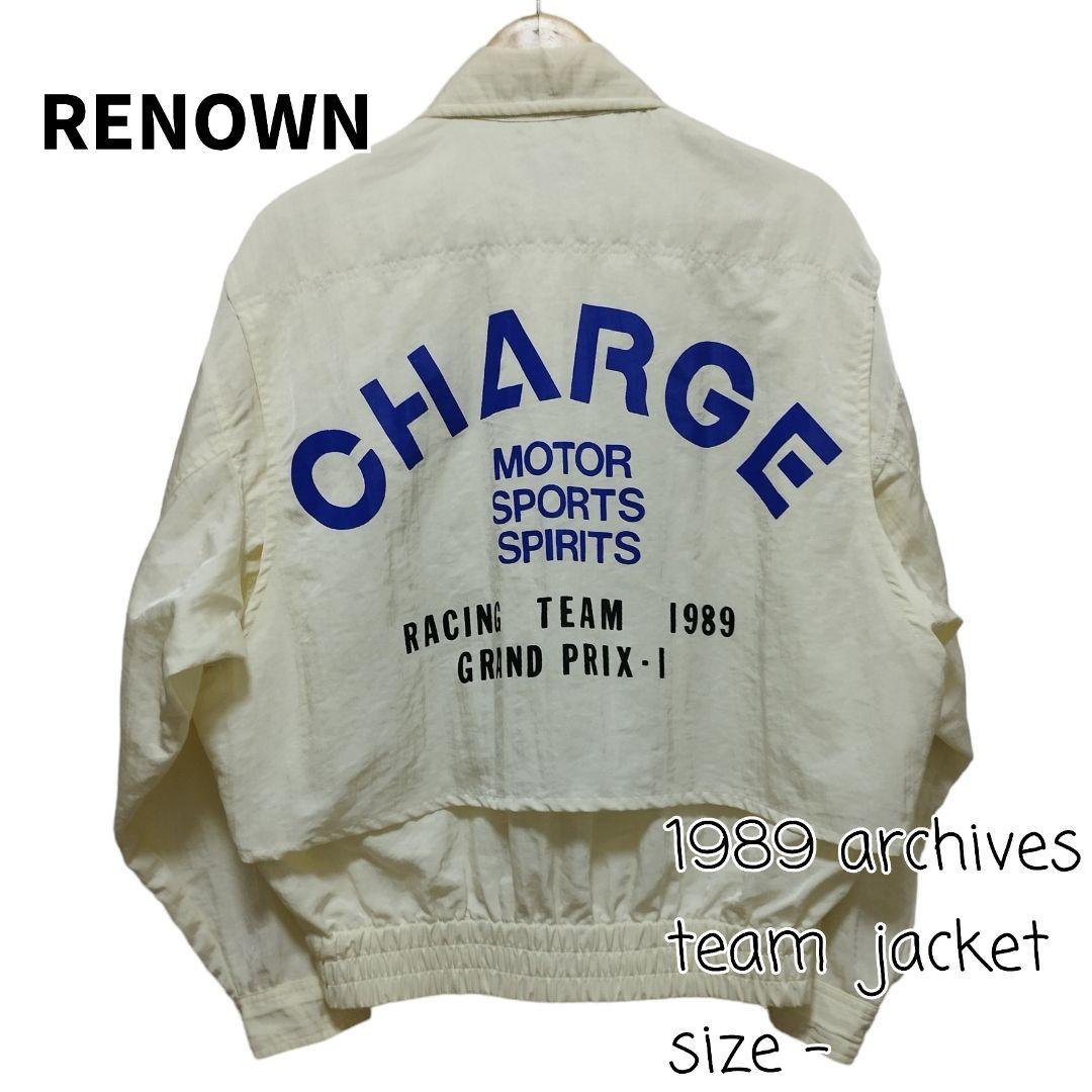 チャージ レーシング チーム ジャケット 1989 ナイロン マツダ